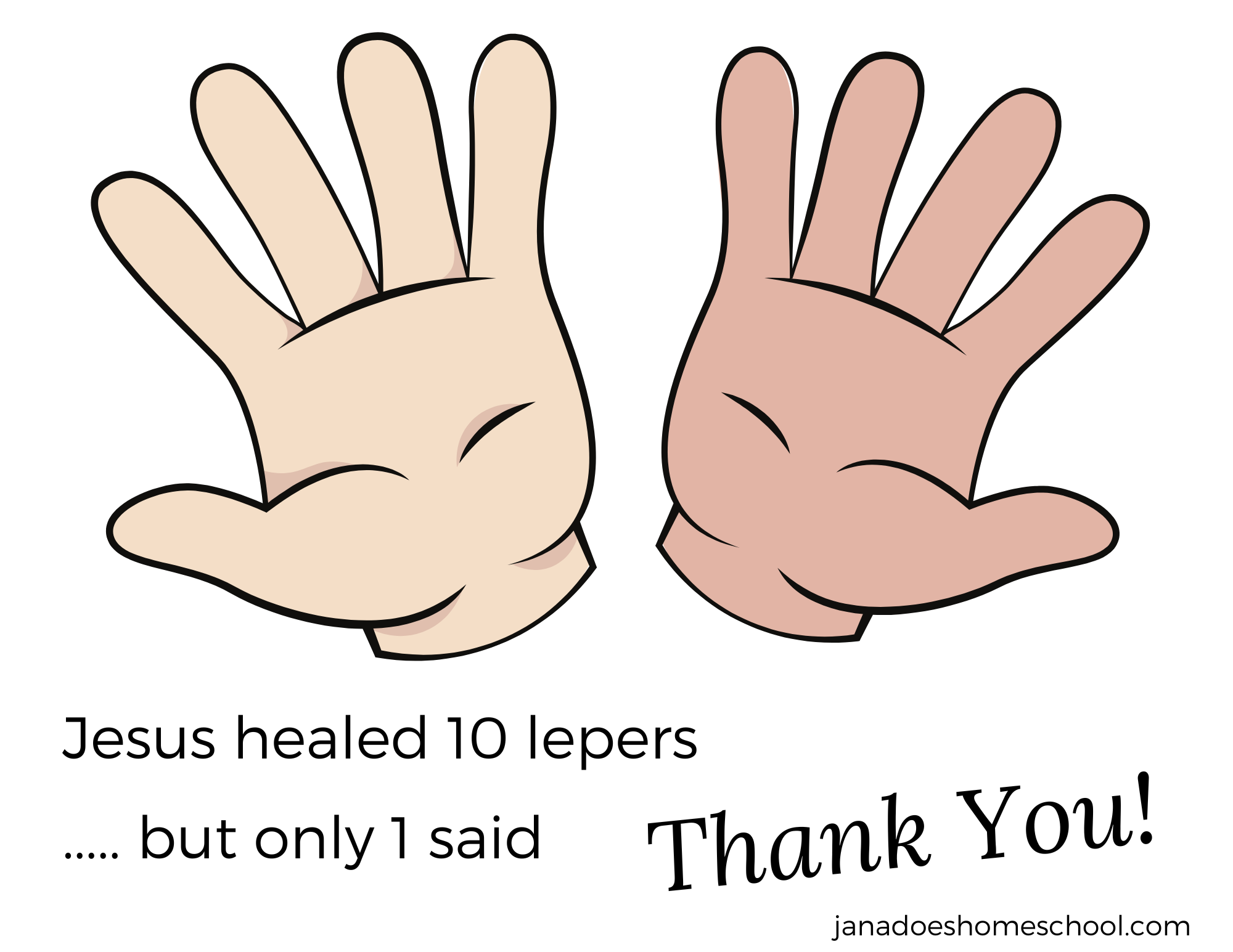 Jesus Heals Ten Lepers - FREE DOWNLOAD - Educational Printables